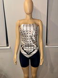 It girl scarf top